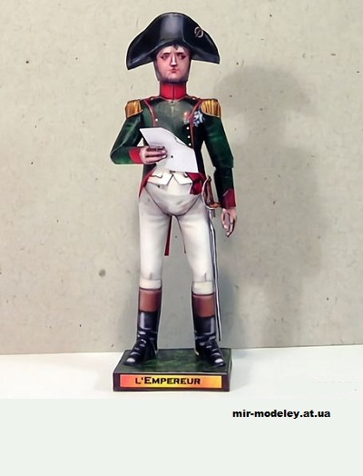 №10947 - Император / L'empereur (Fabrizio Prudenziati) из бумаги (Fabrizio Prudenziati) из бумаги — развертка (шаблон) papercraft скачать бесплатно | Мир бумажного моделирования