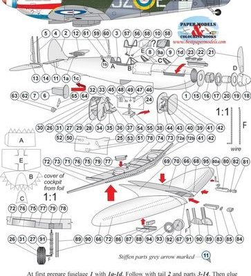 11581 istrebitel spitfire mkia bestpapermodels iz bumagi razvertka shablon papercraft skachat besplatno mir bumazhnogo modelirovanija 456881c.jpg