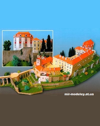 №12184 - Замок Вранов / Zamek Vranov (Betexa 227) из бумаги — развертка (шаблон) papercraft скачать бесплатно | Мир бумажного моделирования