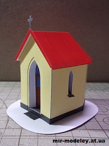 №12862 - Ostrov nad Oslavou (Pavel Styl) из бумаги — развертка (шаблон) papercraft скачать бесплатно | Мир бумажного моделирования