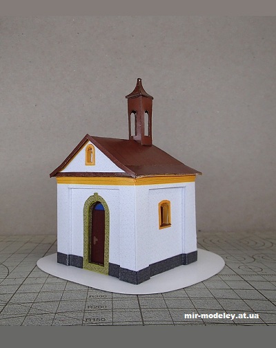 №12864 - Chlumetin (Pavel Styl) из бумаги — развертка (шаблон) papercraft скачать бесплатно | Мир бумажного моделирования