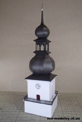 №12865 - Sv. Prokop Žďár nad Sázavou (Pavel Styl) из бумаги — развертка (шаблон) papercraft скачать бесплатно | Мир бумажного моделирования
