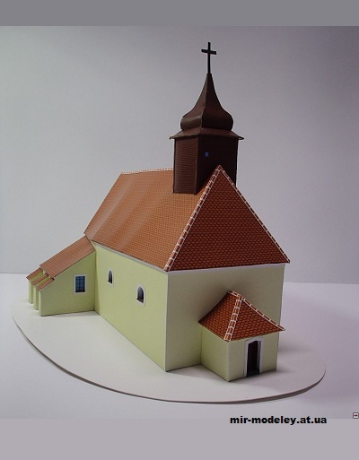 №12870 - Jakubov (Pavel Styl) из бумаги — развертка (шаблон) papercraft скачать бесплатно | Мир бумажного моделирования