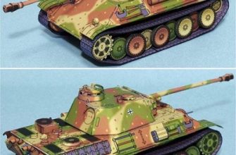 131 srednij tank panther ausf g lazylife iz bumagi razvertka shablon papercraft skachat besplatno mir bumazhnogo modelirovanija 1463e9c.jpg