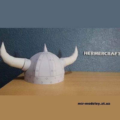 13544 viking helmet hermercraft iz bumagi razvertka shablon papercraft skachat besplatno mir bumazhnogo modelirovanija 1344cf5.jpg