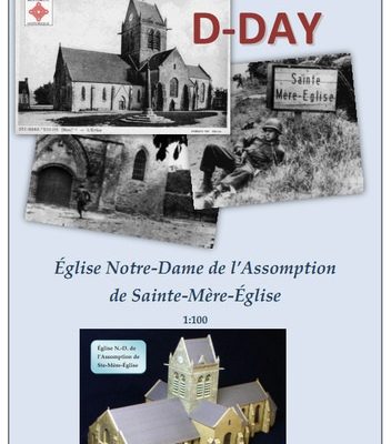 13948 eacuteglise de ste megravere eacuteglise the d day church cerkov presvjatoj devy marii secanda iz bumagi razvertka shablon papercraft skach bac3d56.jpg