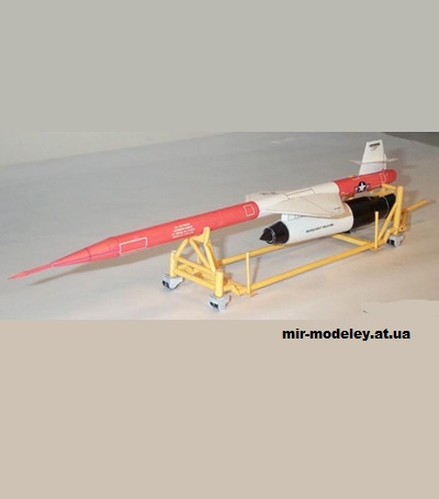 №14580 - Lockheed AQM-60 Kingfisher (Ed Bertschy) из бумаги — развертка (шаблон) papercraft скачать бесплатно | Мир бумажного моделирования