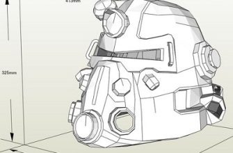 14590 silovoj shlem t 51b fallout iz bumagi razvertka shablon papercraft skachat besplatno mir bumazhnogo modelirovanija 2fddc14.jpg