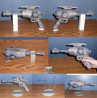 14596 alien blaster fallout 3 iz bumagi razvertka shablon papercraft skachat besplatno mir bumazhnogo modelirovanija 1aded23.jpg