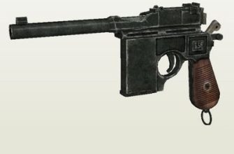 14597 mauser c96 fallout 3 iz bumagi razvertka shablon papercraft skachat besplatno mir bumazhnogo modelirovanija 452c010.jpg