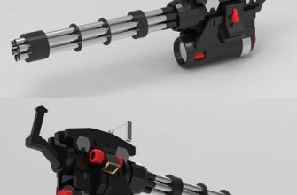 14609 gatling gun gundam iz bumagi razvertka shablon papercraft skachat besplatno mir bumazhnogo modelirovanija 9c545e7.jpg