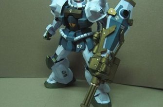 14619 ms 07b 3 gouf custom blackgentle iz bumagi razvertka shablon papercraft skachat besplatno mir bumazhnogo modelirovanija 4fa2d57.jpg