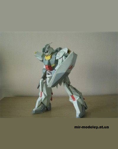 №14630 - RGZ-91 Re-GZ Gundam из бумаги — развертка (шаблон) papercraft скачать бесплатно | Мир бумажного моделирования