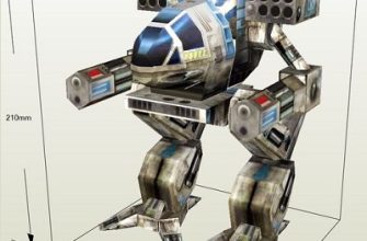 14644 madcat mechwarrior 3 iz bumagi razvertka shablon papercraft skachat besplatno mir bumazhnogo modelirovanija 84932ee.jpg