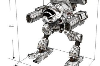14645 madcat mkii mechwarrior 4 iz bumagi razvertka shablon papercraft skachat besplatno mir bumazhnogo modelirovanija a6029c6.jpg