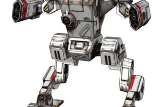 14647 arctic wolf mechwarrior iz bumagi razvertka shablon papercraft skachat besplatno mir bumazhnogo modelirovanija 3ee8a0a.jpg