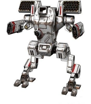 14647 arctic wolf mechwarrior iz bumagi razvertka shablon papercraft skachat besplatno mir bumazhnogo modelirovanija 3ee8a0a.jpg