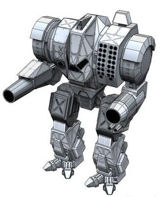 14648 grizzly mechwarrior iz bumagi razvertka shablon papercraft skachat besplatno mir bumazhnogo modelirovanija 9d8ba66.jpg