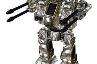 14649 rifleman mechwarrior 4 iz bumagi razvertka shablon papercraft skachat besplatno mir bumazhnogo modelirovanija c9db97e.jpg