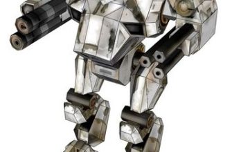 14650 novacat mechwarrior 4 iz bumagi razvertka shablon papercraft skachat besplatno mir bumazhnogo modelirovanija 2ce9120.jpg