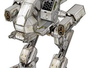 14652 vulture mechwarrior 4 iz bumagi razvertka shablon papercraft skachat besplatno mir bumazhnogo modelirovanija 8f6acd9.jpg
