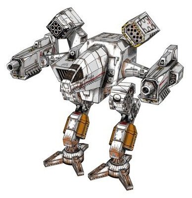 14653 cauldronborn mechwarrior 4 iz bumagi razvertka shablon papercraft skachat besplatno mir bumazhnogo modelirovanija 2a13c03.jpg