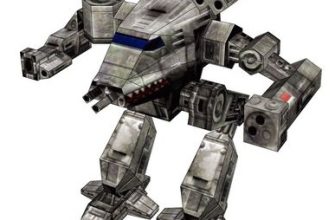 14657 bushwacker mechwarrior 3 iz bumagi razvertka shablon papercraft skachat besplatno mir bumazhnogo modelirovanija f23bdf5.jpg