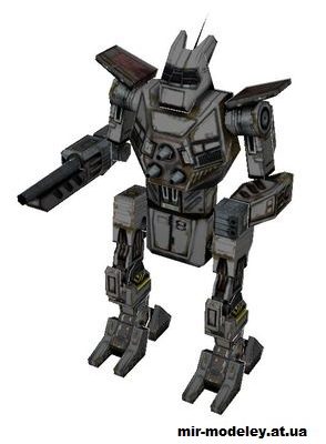 14658 wolfhound mechwarrior 4 iz bumagi razvertka shablon papercraft skachat besplatno mir bumazhnogo modelirovanija f7d099d.jpg