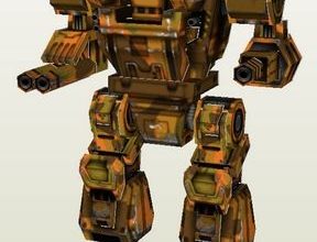 14659 gladiator mechwarrior 4 iz bumagi razvertka shablon papercraft skachat besplatno mir bumazhnogo modelirovanija be823c3.jpg