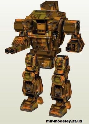 14659 gladiator mechwarrior 4 iz bumagi razvertka shablon papercraft skachat besplatno mir bumazhnogo modelirovanija be823c3.jpg