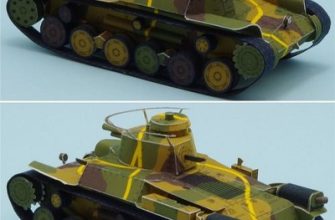 147 japonskij srednij tank tip 97 chi ha japanese medium tank type 97 chi ha lazylife iz bumagi razvertka shablon papercraft skachat besplatno mi 9c635e1.jpg
