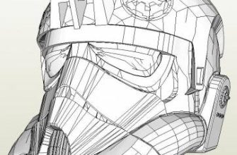 14793 tie fighter pilot helmet star wars iz bumagi razvertka shablon papercraft skachat besplatno mir bumazhnogo modelirovanija ceaa249.jpg