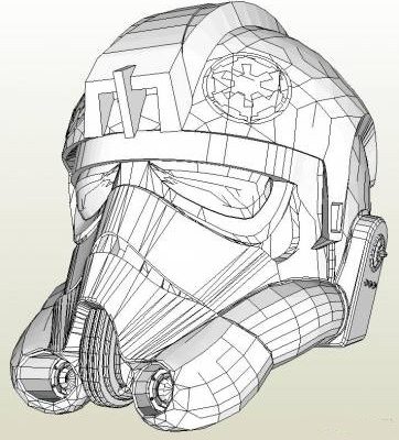 14793 tie fighter pilot helmet star wars iz bumagi razvertka shablon papercraft skachat besplatno mir bumazhnogo modelirovanija ceaa249.jpg