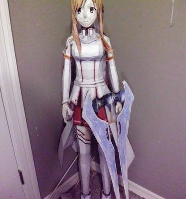 14807 life size yuuki asuna sword art online iz bumagi razvertka shablon papercraft skachat besplatno mir bumazhnogo modelirovanija 2acb4d9.jpg