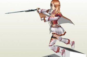 14810 asuna sword art online iz bumagi razvertka shablon papercraft skachat besplatno mir bumazhnogo modelirovanija 8e632d4.jpg