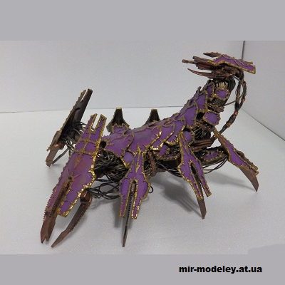 14865 brass scorpion eli patoroch warhammer 40k iz bumagi razvertka shablon papercraft skachat besplatno mir bumazhnogo modelirovanija d50bb84.jpg