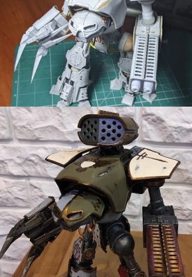14909 reaver final eli patoroch warhammer 40k iz bumagi razvertka shablon papercraft skachat besplatno mir bumazhnogo modelirovanija 382eb69.jpg
