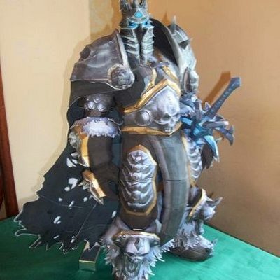 14942 korol lich lich king world of warcraft iz bumagi razvertka shablon papercraft skachat besplatno mir bumazhnogo modelirovanija f34b6bc.jpg