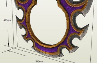 14950 lunnyj klinok strazha world of warcraft iz bumagi razvertka shablon papercraft skachat besplatno mir bumazhnogo modelirovanija 1e0c321.jpg