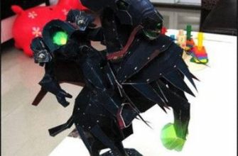 14957 headless horseman world of warcraft iz bumagi razvertka shablon papercraft skachat besplatno mir bumazhnogo modelirovanija 703e97b.jpg