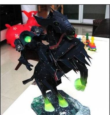 14957 headless horseman world of warcraft iz bumagi razvertka shablon papercraft skachat besplatno mir bumazhnogo modelirovanija 703e97b.jpg
