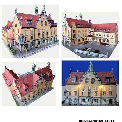 15674 altes postamt staroe pochtovoj otdelenie dieter welz iz bumagi razvertka shablon papercraft skachat besplatno mir bumazhnogo modelirovanija 5ca7344.jpg