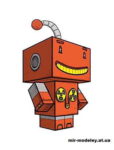 №15706 - CIBU (cubeecraft) из бумаги — развертка (шаблон) papercraft скачать бесплатно | Мир бумажного моделирования