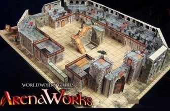 1571 igrovoe pole arenaworks worldworks iz bumagi razvertka shablon papercraft skachat besplatno mir bumazhnogo modelirovanija ad01ccb.jpg