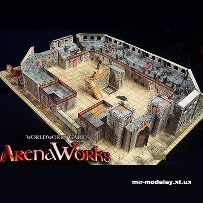 1571 igrovoe pole arenaworks worldworks iz bumagi razvertka shablon papercraft skachat besplatno mir bumazhnogo modelirovanija ad01ccb.jpg