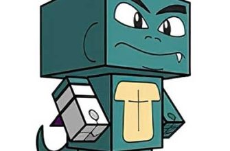 15714 onyx the half hero dragon cubeecraft iz bumagi razvertka shablon papercraft skachat besplatno mir bumazhnogo modelirovanija 815bf6a.jpg