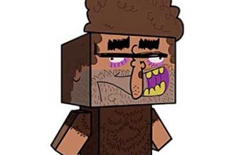 15722 caver cubeecraft iz bumagi razvertka shablon papercraft skachat besplatno mir bumazhnogo modelirovanija 3bba7e1.jpg