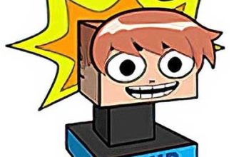 15750 scott pilgrim 1 up cubeecraft iz bumagi razvertka shablon papercraft skachat besplatno mir bumazhnogo modelirovanija 5a9adf5.jpg