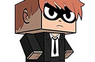15751 scott pilgrim masked cubeecraft iz bumagi razvertka shablon papercraft skachat besplatno mir bumazhnogo modelirovanija e229b39.jpg