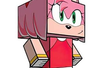 15770 amy rose cubeecraft iz bumagi razvertka shablon papercraft skachat besplatno mir bumazhnogo modelirovanija 8a722ac.jpg